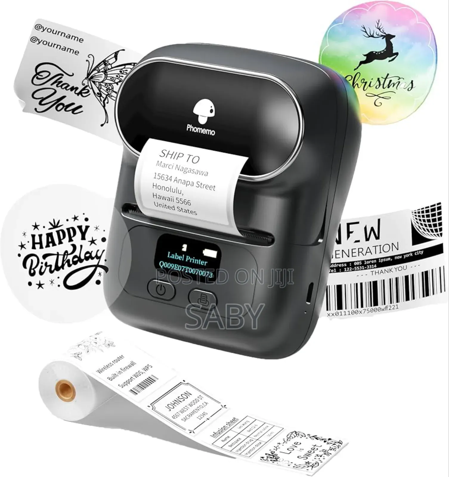 Unleash Labeling Freedom With Our Portable Label Maker Printer