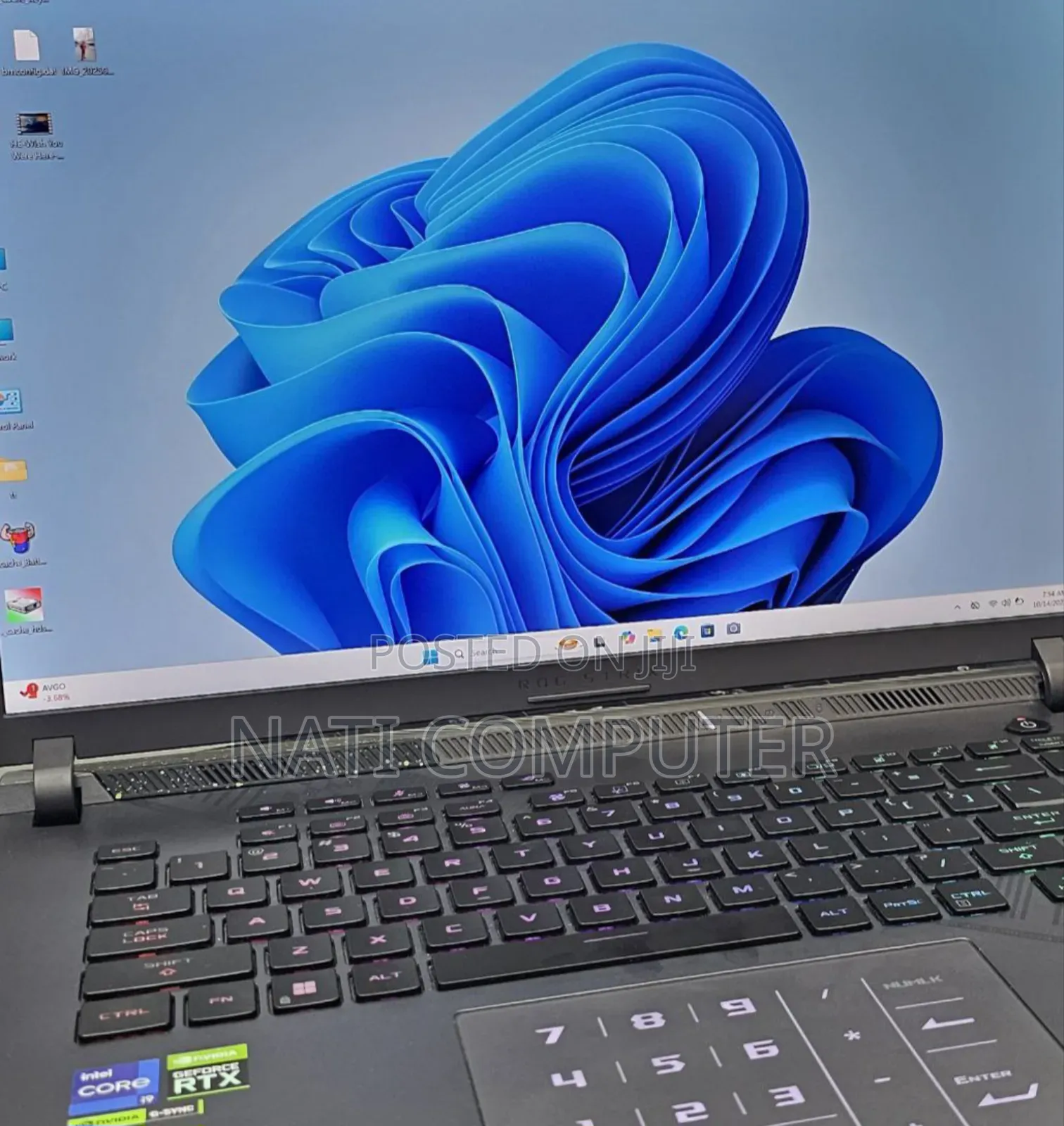 New Laptop Asus ROG Strix G15 16GB Intel Core I9 SSD 1T