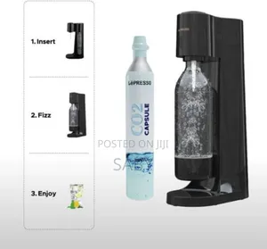 Lepresso Sparkling Water Instant Carbonation