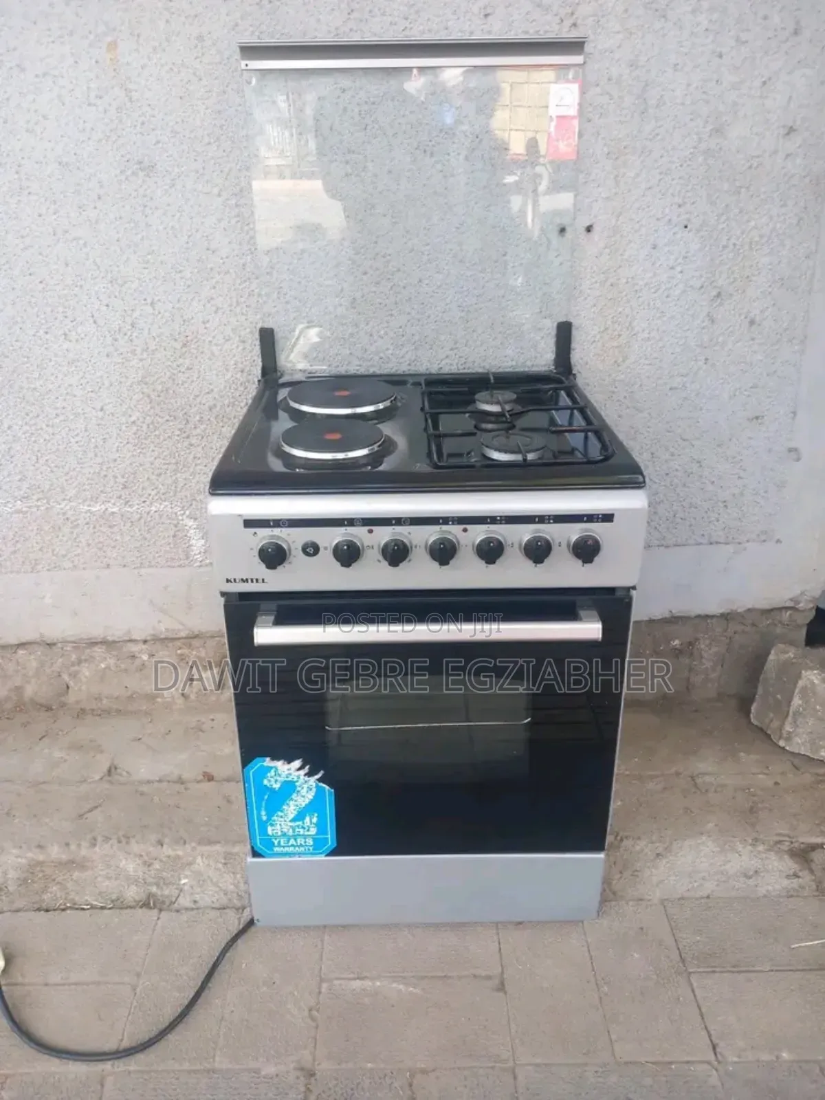 Kumtel Standing Stove and Oven