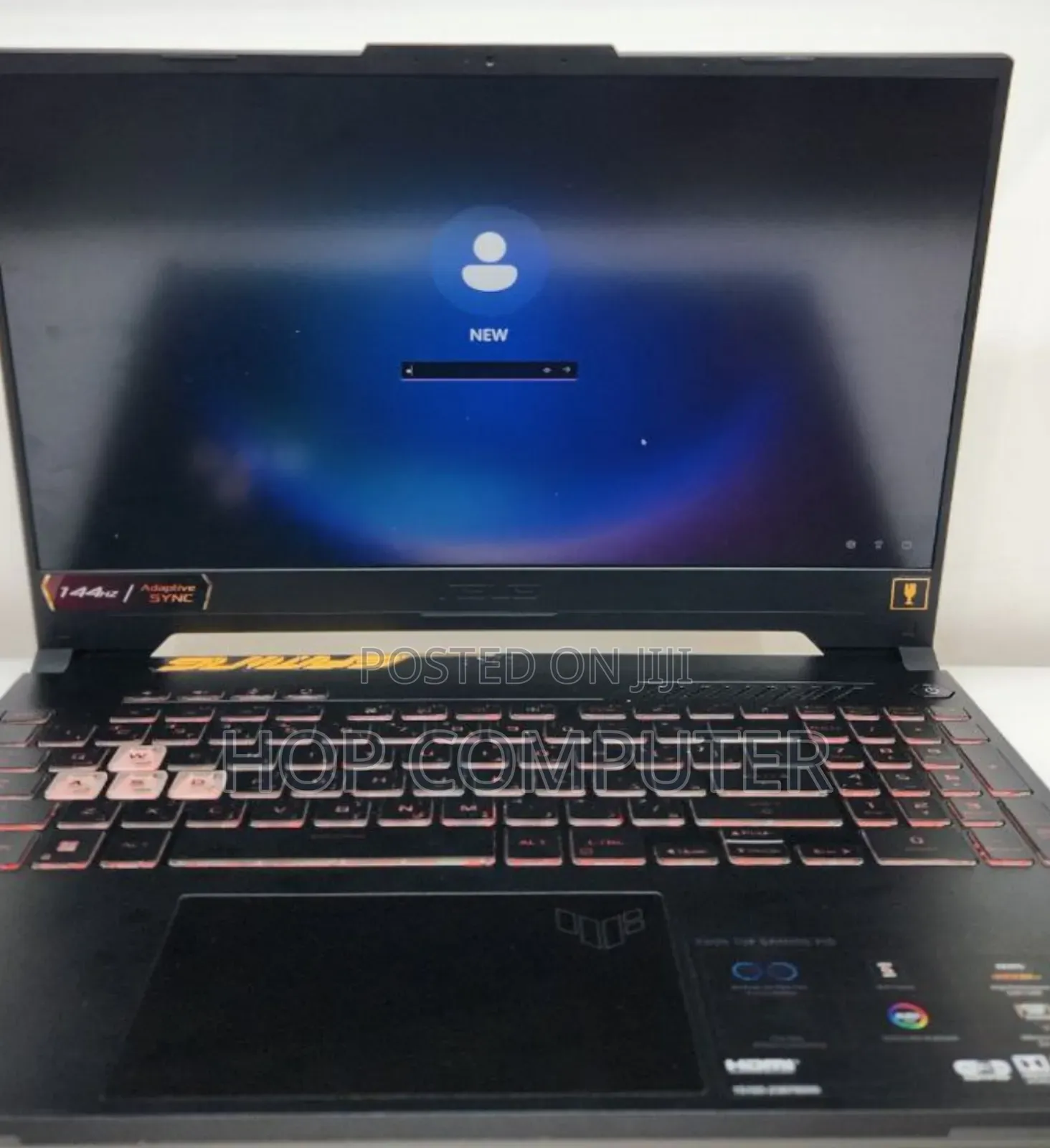 New Laptop Asus TUF Gaming A15 16GB Intel Core I7 SSD 512GB