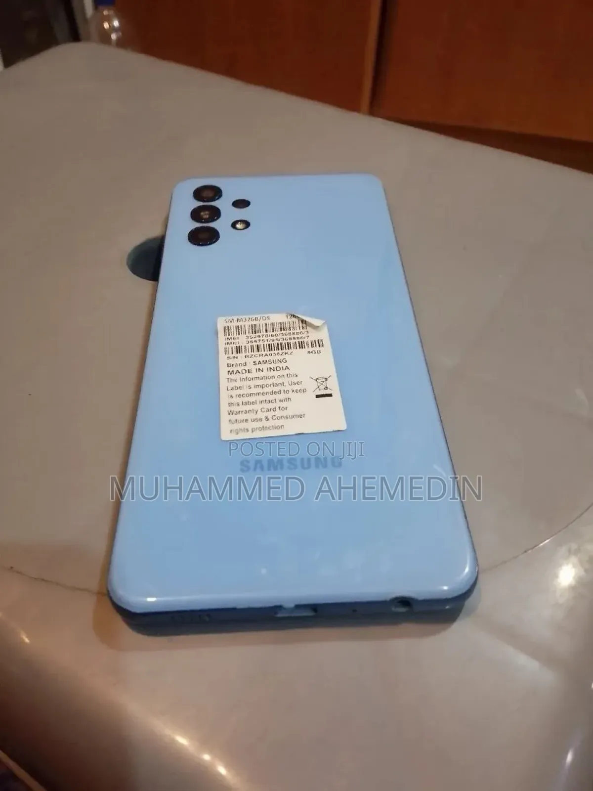 New Samsung Galaxy M32 5G 128 GB Blue