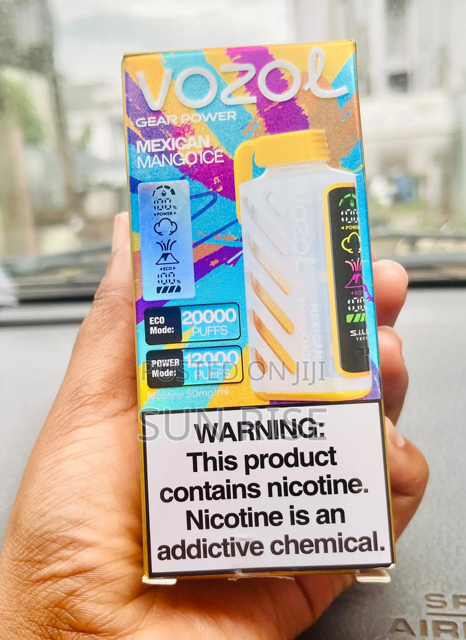 Vozol 20000 Puff Gear Power Mexican Mango Ice