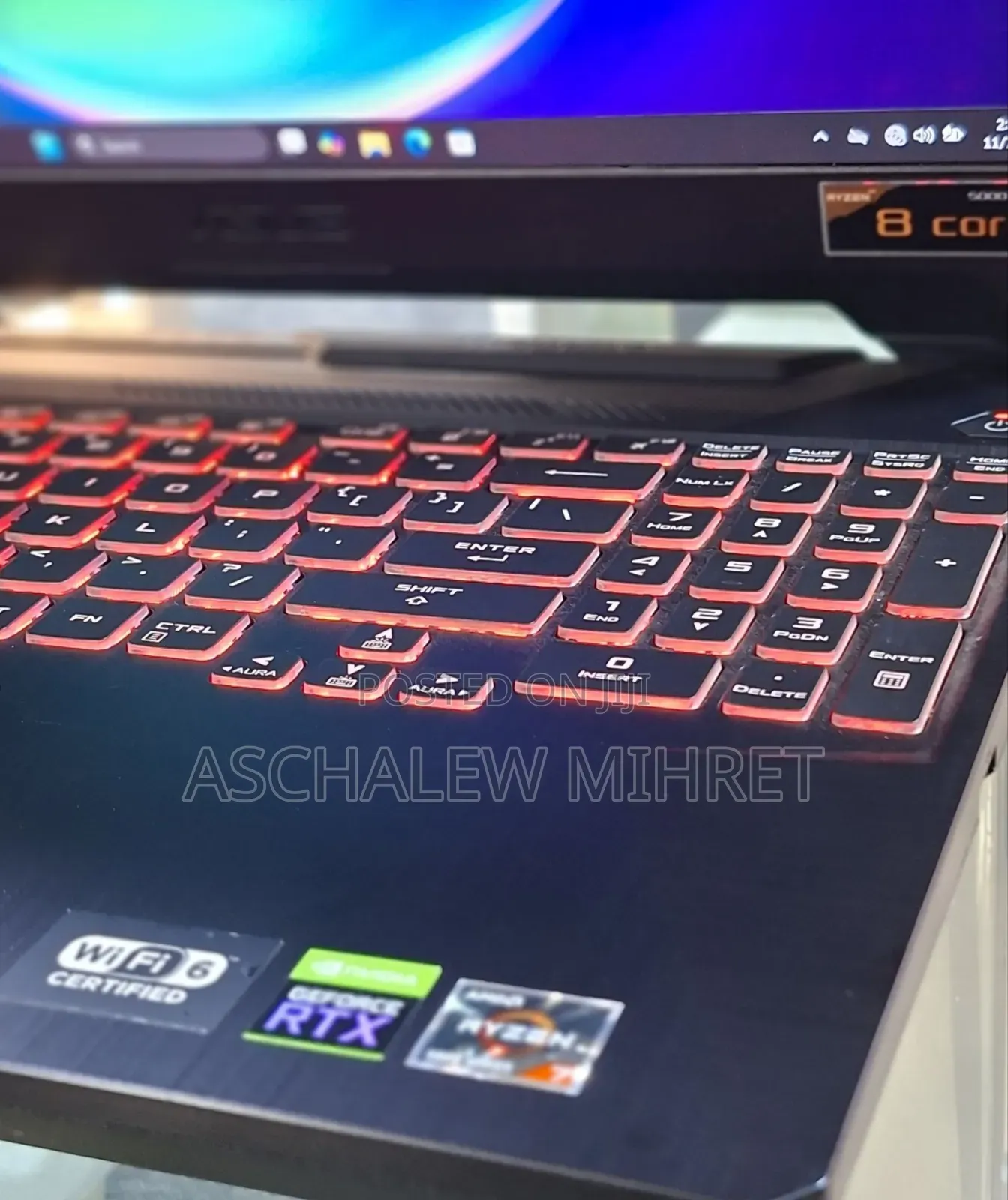 New Laptop Asus TUF Gaming A15 16GB AMD Ryzen 7 SSD 512GB