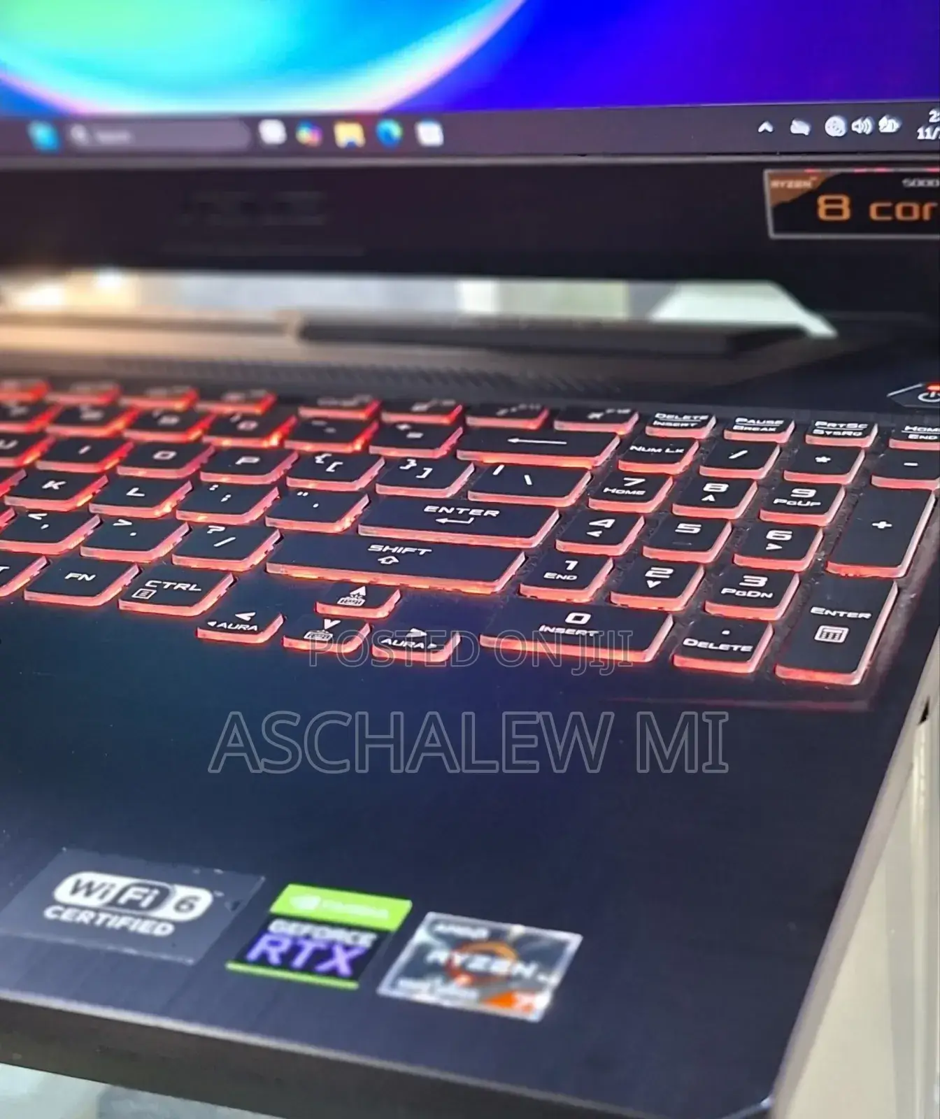 New Laptop Asus TUF Gaming A15 16GB AMD Ryzen 7 SSD 512GB