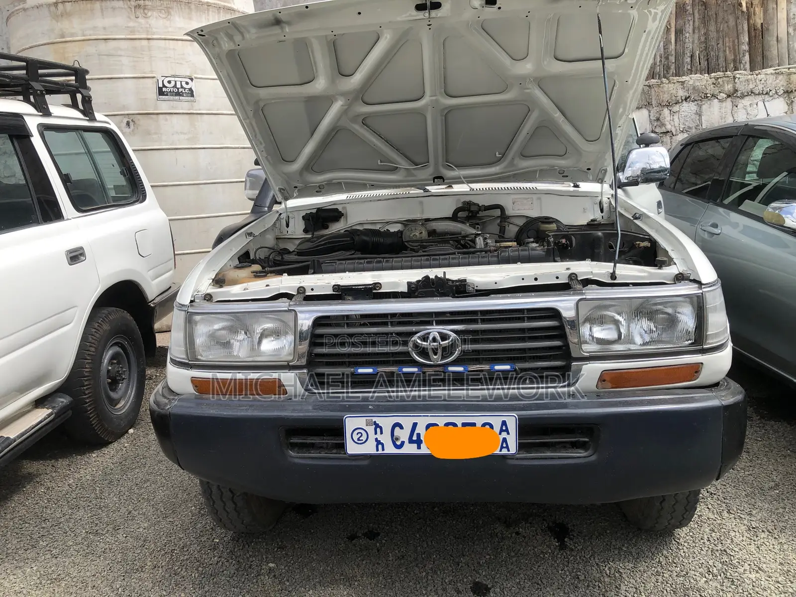 Toyota Land Cruiser 80 Wagon 4.5 1995 White