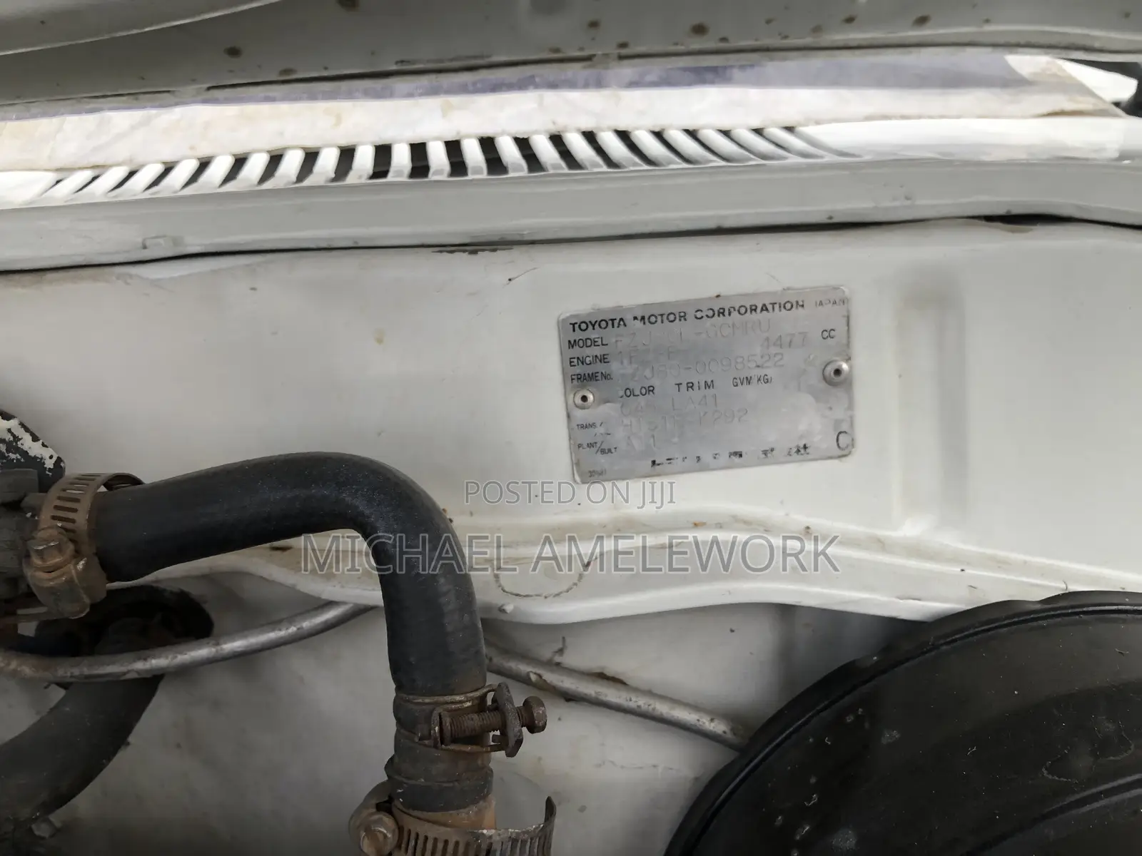 Toyota Land Cruiser 80 Wagon 4.5 1995 White