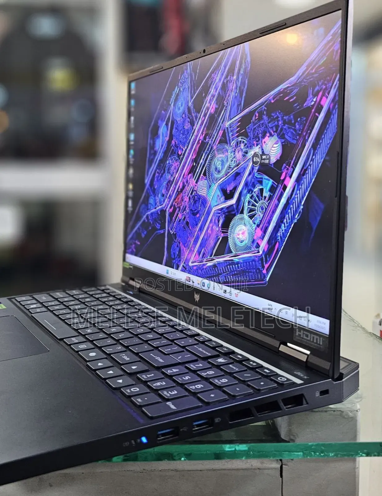 New Laptop Acer Predator Helios Neo 16 16GB Intel Core I9 SSD 1T