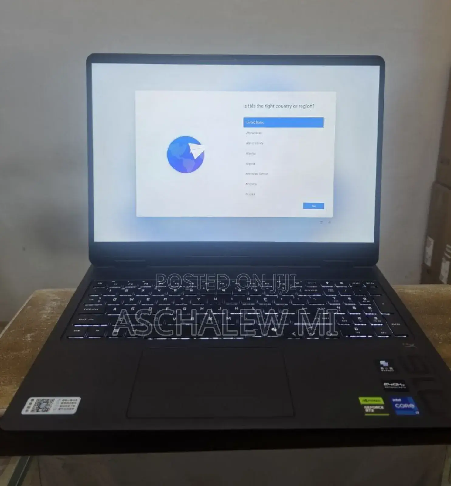 New Laptop HP Omen 16 16GB Intel Core I7 SSD 1T