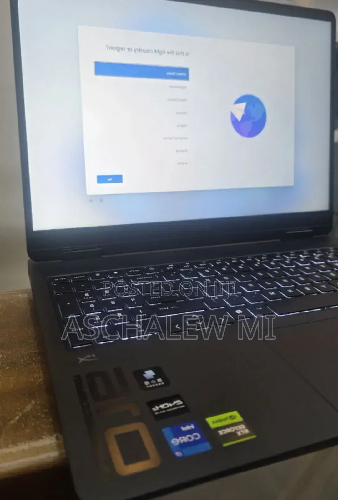 New Laptop HP Omen 16 16GB Intel Core I7 SSD 1T