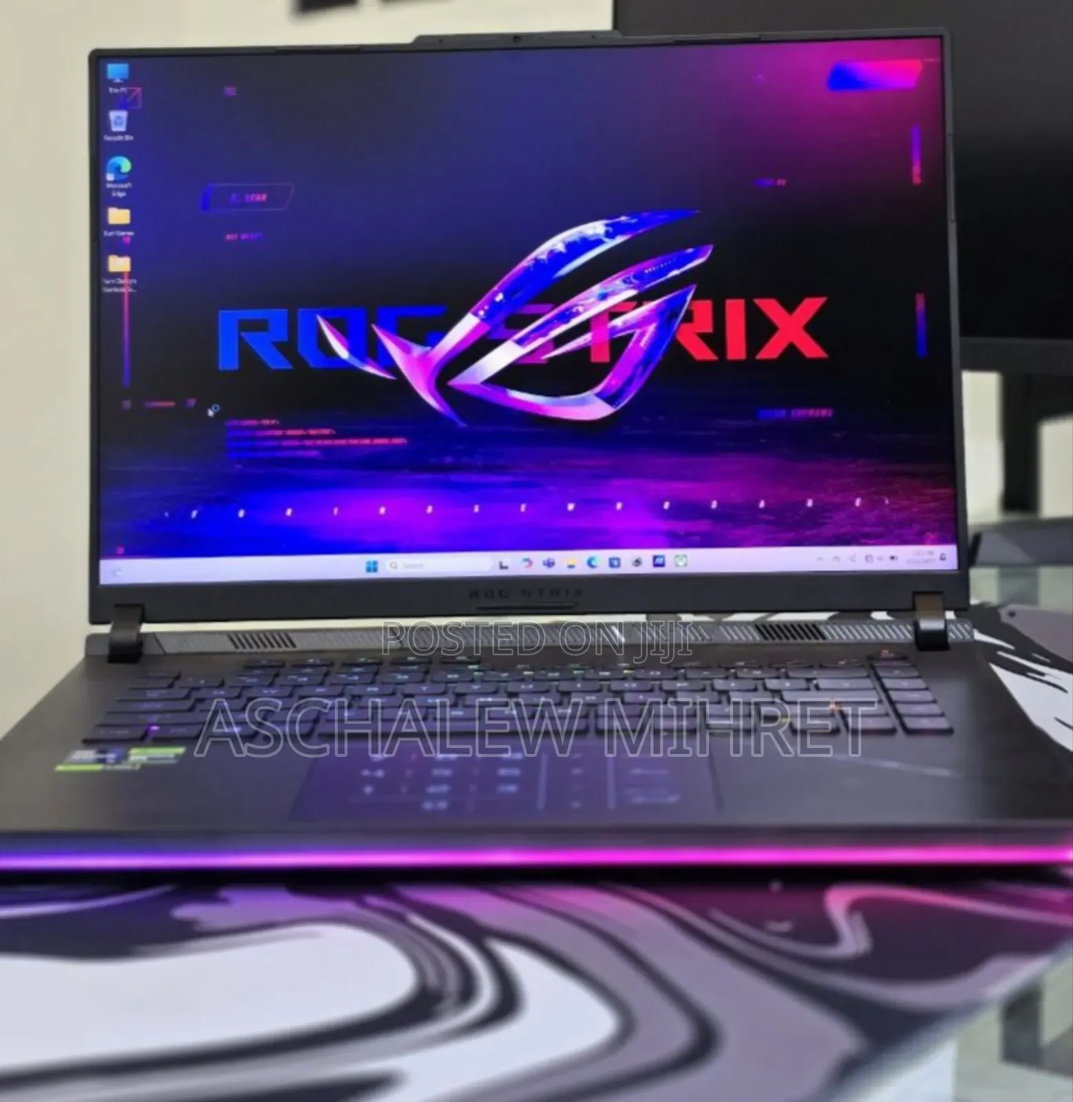 New Laptop Asus ROG Strix G16 G614 16GB Intel Core I9 SSD 1T