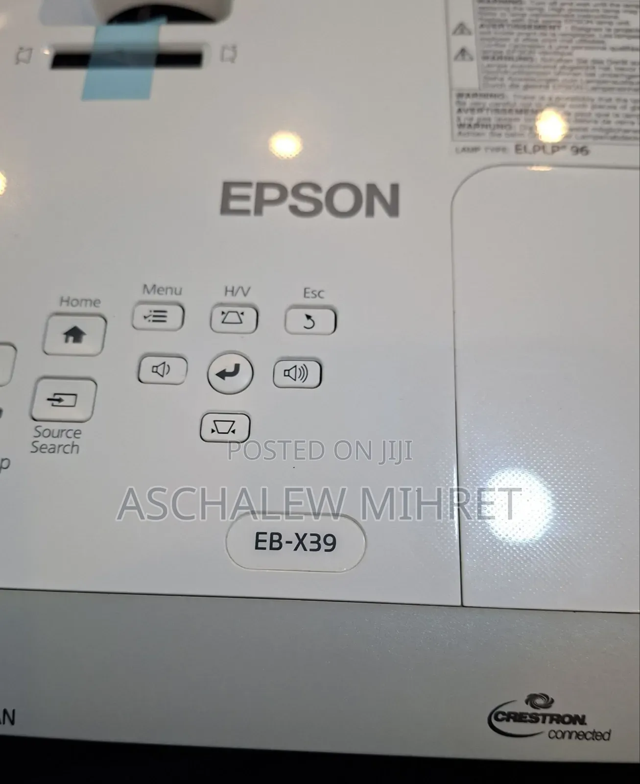 Brand New Epson Projector Has Remote and Bag Model Name: Eb-X39