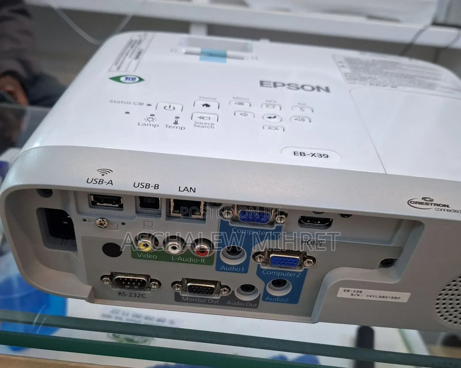 Brand New Epson Projector Has Remote and Bag Model Name: Eb-X39