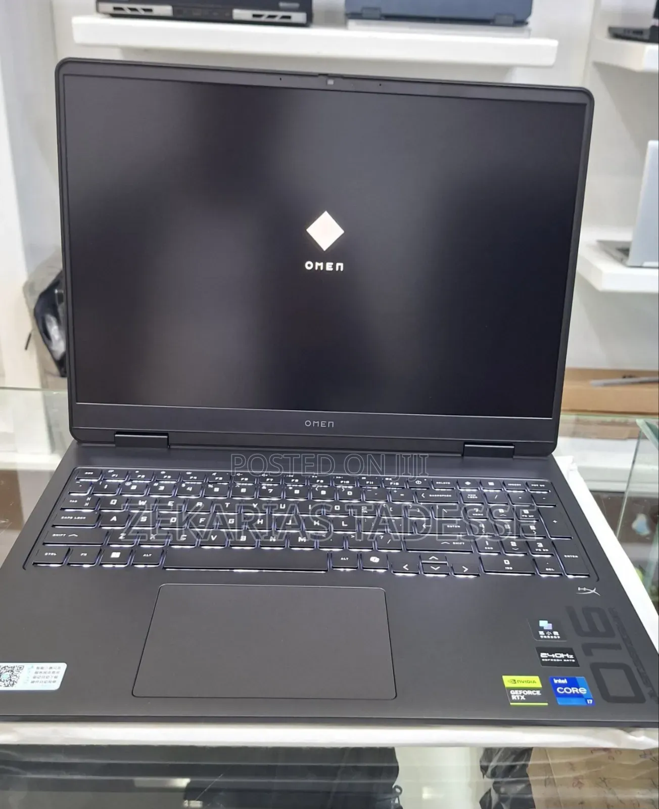 New Laptop HP Omen 15 16GB Intel Core I7 SSD 1T