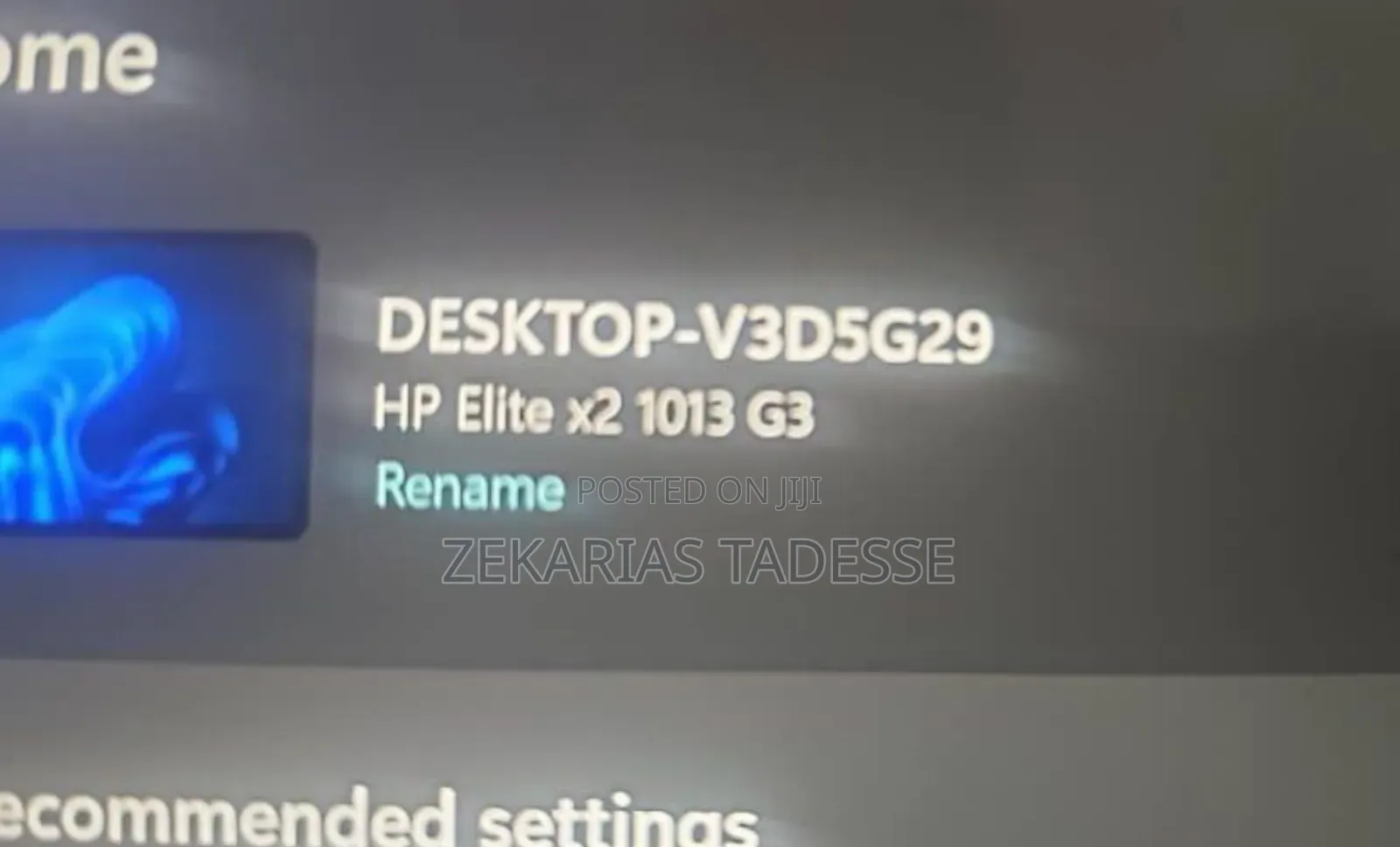 New Laptop HP Elite X2 1012 G2 8GB Intel Core I5 SSD 1T