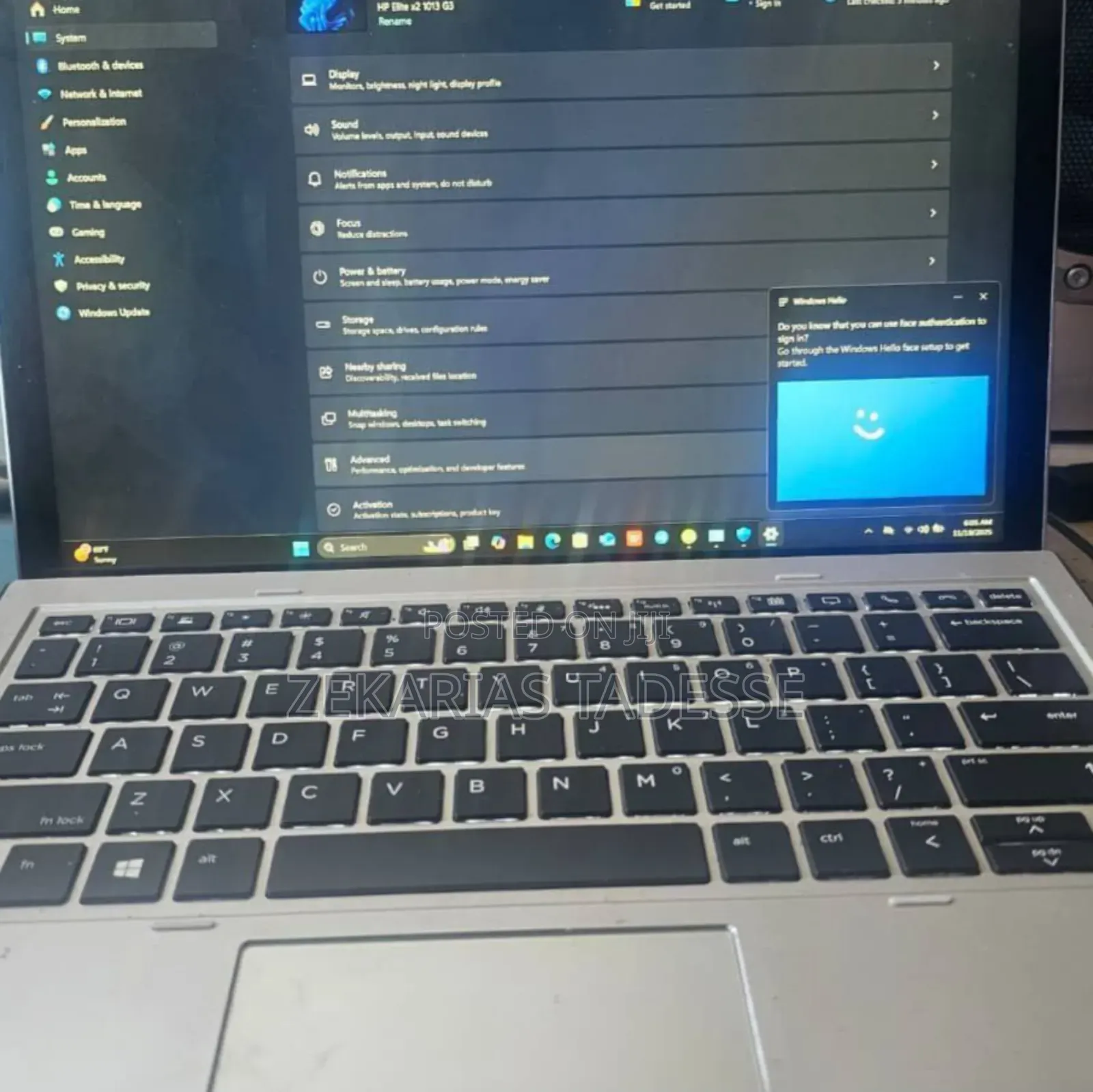 New Laptop HP Elite X2 1012 G2 8GB Intel Core I5 SSD 1T