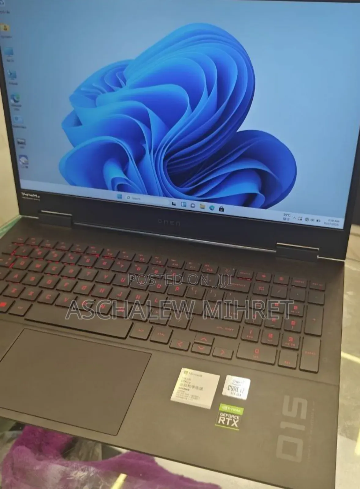New Laptop HP Omen 15 16GB Intel Core i7 SSD 1T