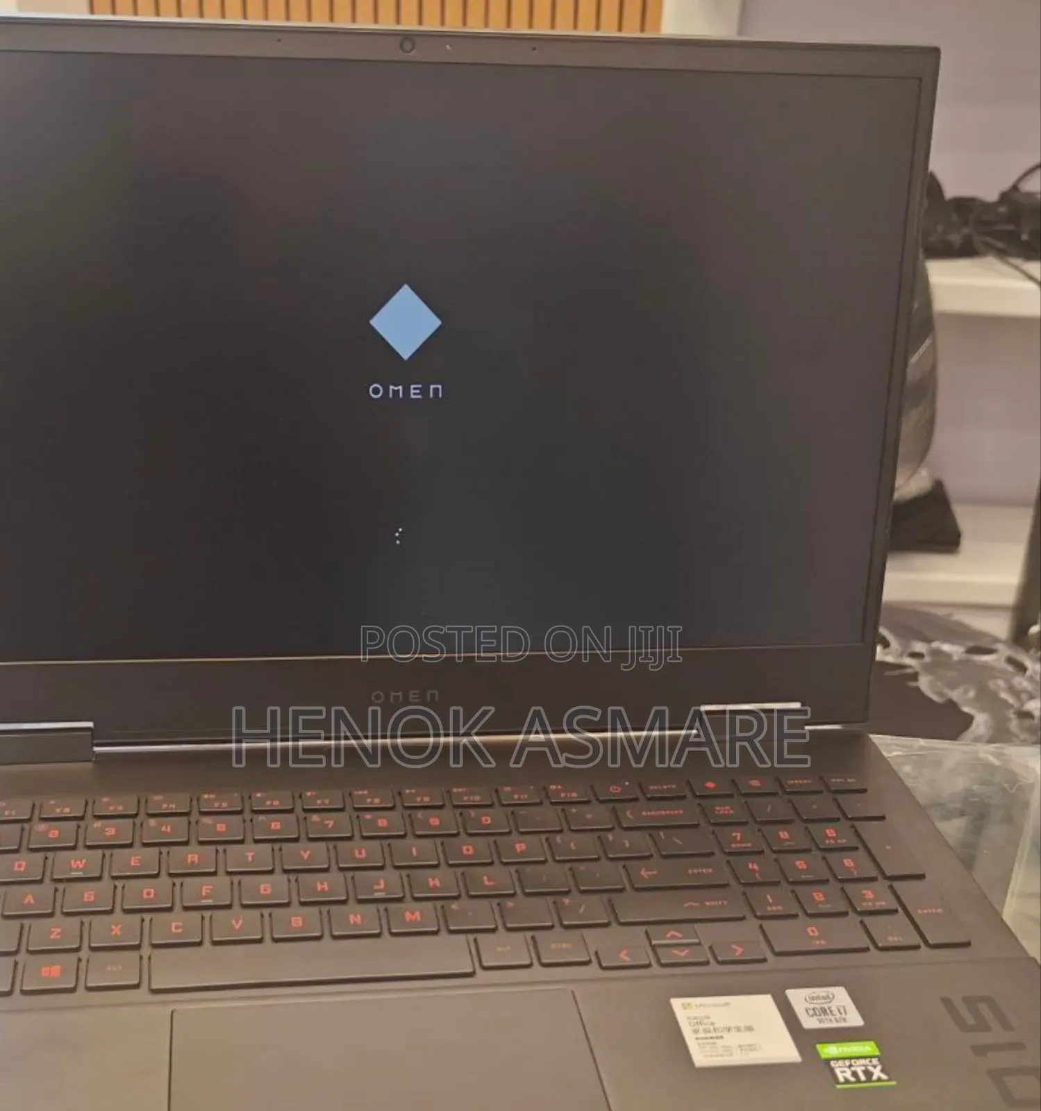 New Laptop HP Omen 15 16GB Intel Core I7 SSD 1T