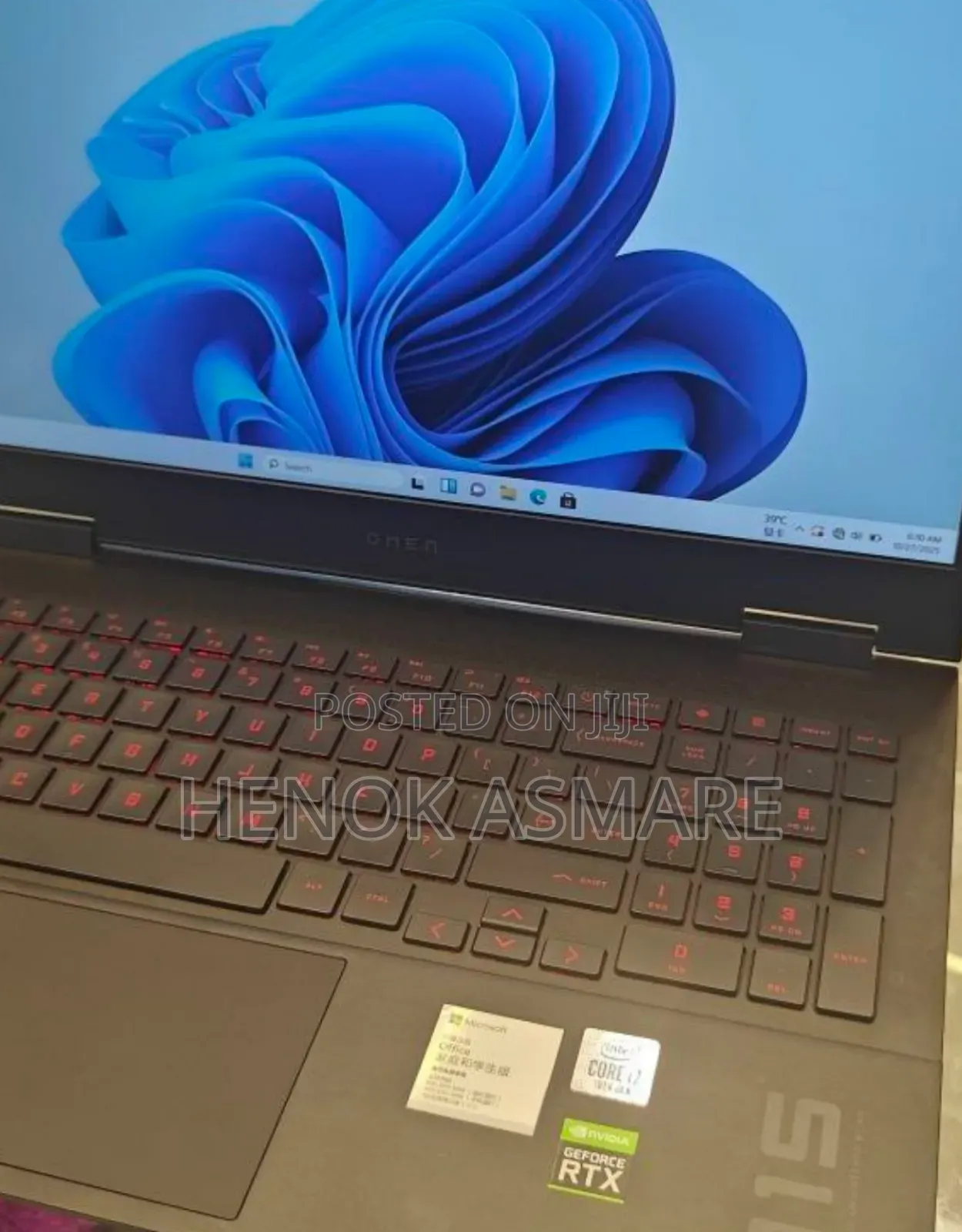 New Laptop HP Omen 15 16GB Intel Core I7 SSD 1T