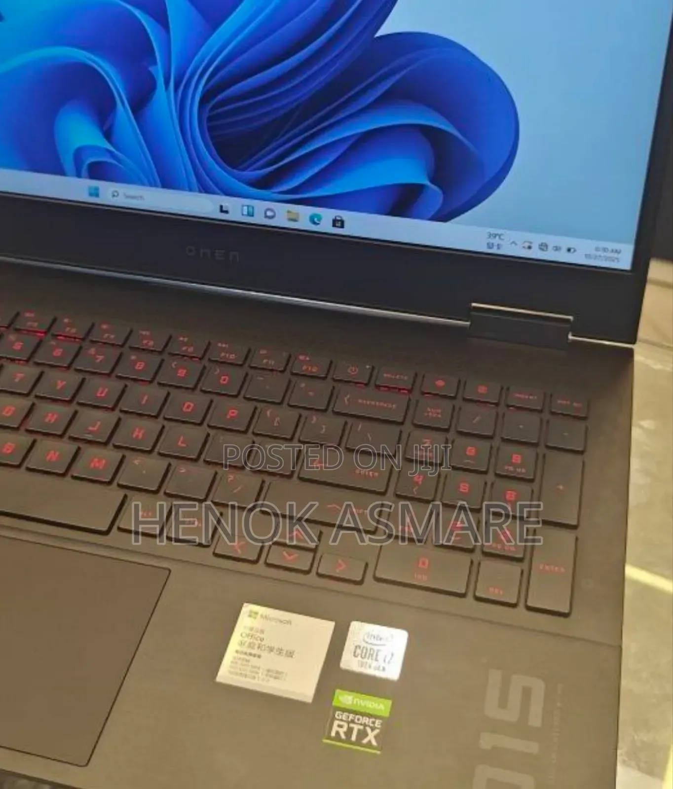 New Laptop HP Omen 15 16GB Intel Core I7 SSD 1T