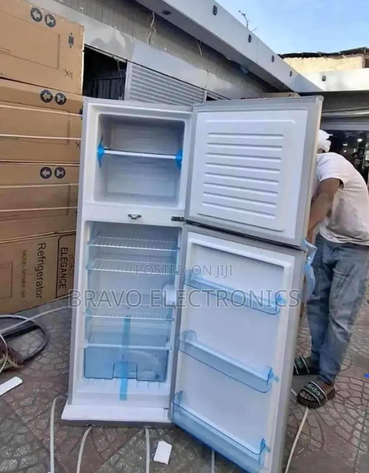 Flix 410l Double Door Refrigerator – Big Space, Super Cooling!