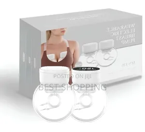 Photo - Chargeable Breast Pump Wearable And Hands Free Double Breast Pump
