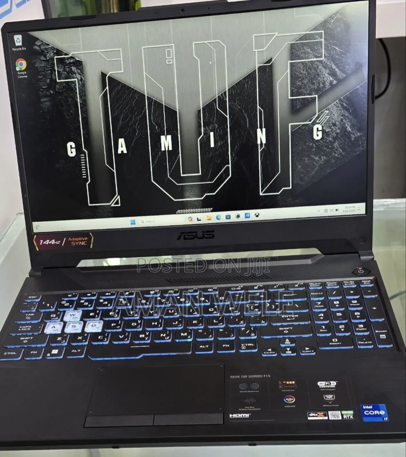 New Laptop Asus TUF Gaming A15 16GB Intel Core I7 SSD 1T