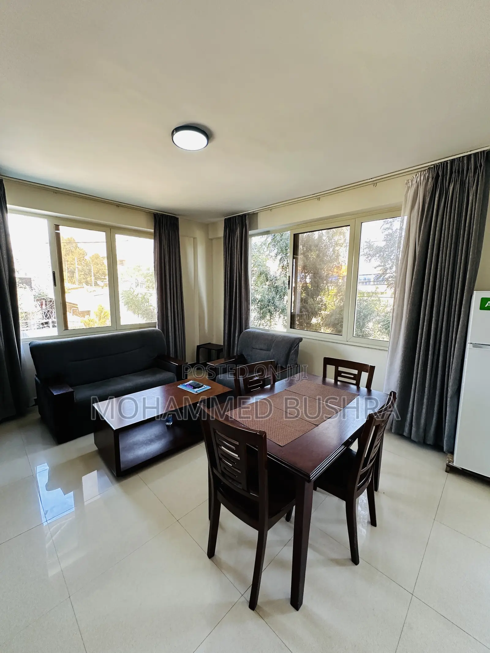 Furnished 1bdrm Apartment in Zamzam, Bole for rent