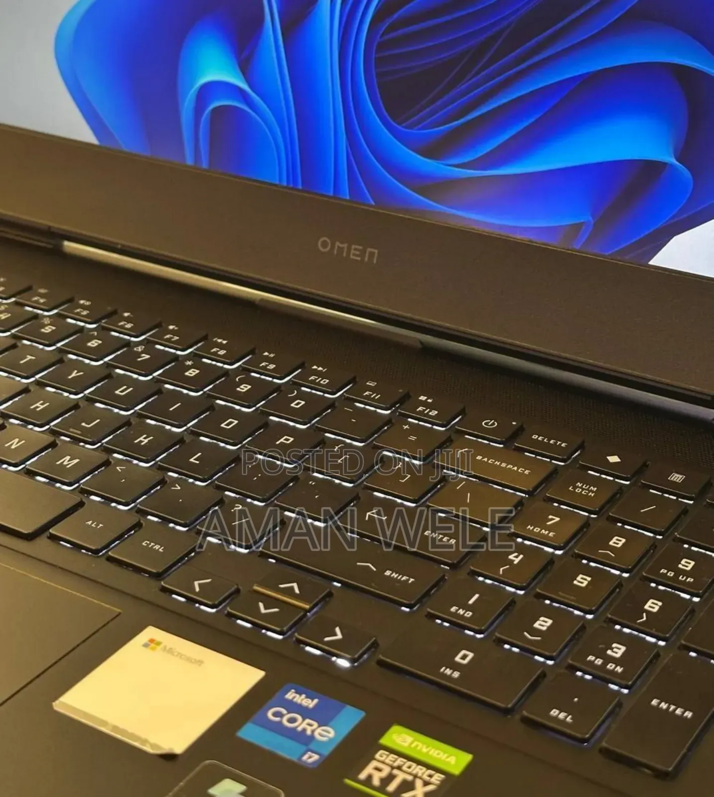 New Laptop HP Omen 16 16GB Intel Core I7 SSD 512GB