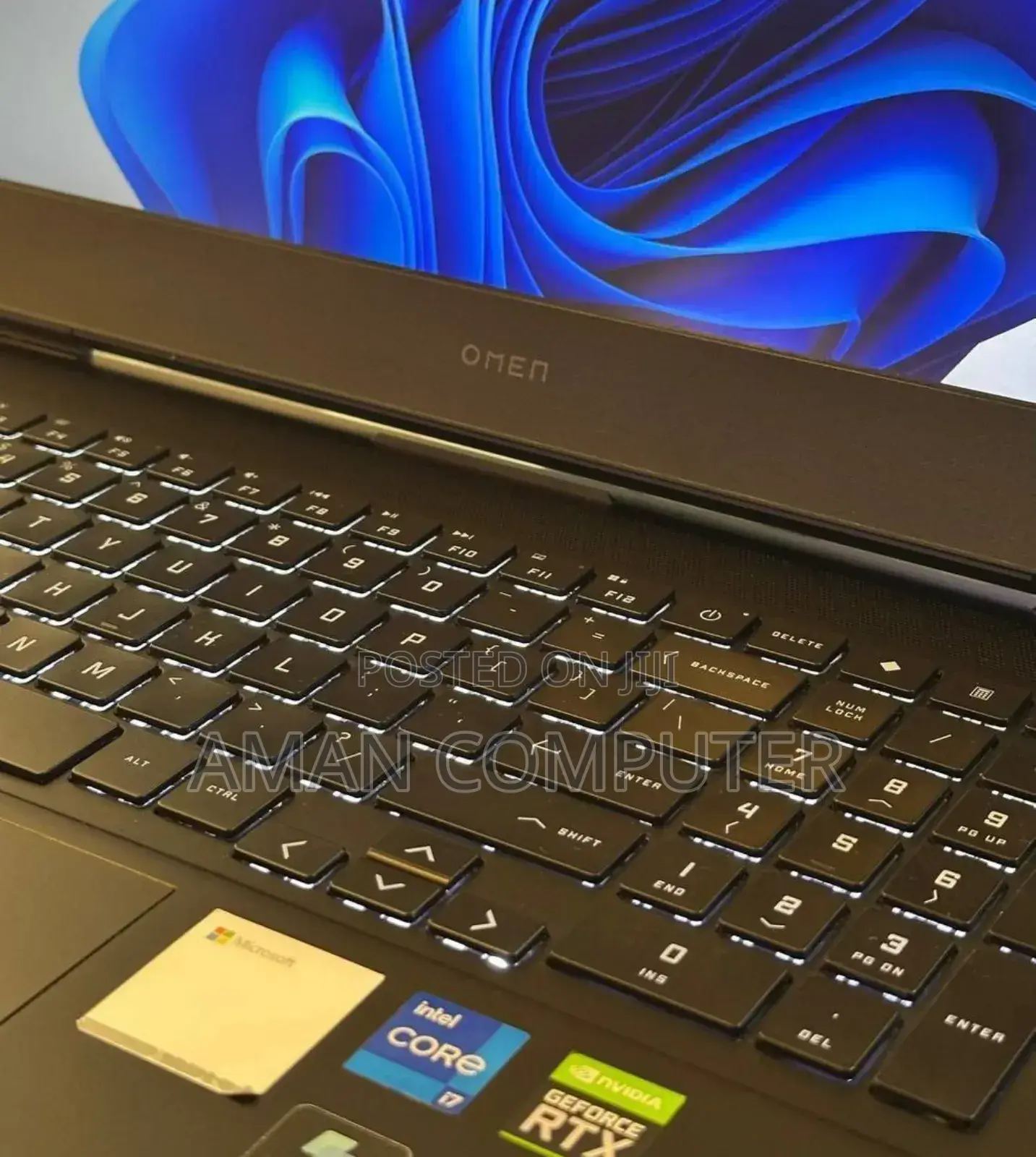 New Laptop HP Omen 16 16GB Intel Core I7 SSD 512GB