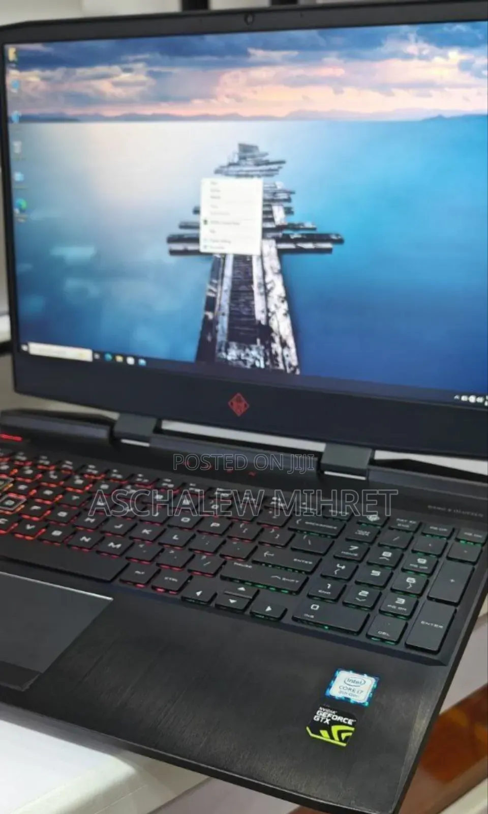 New Laptop HP Omen X 16GB Intel Core I7 SSD 512GB