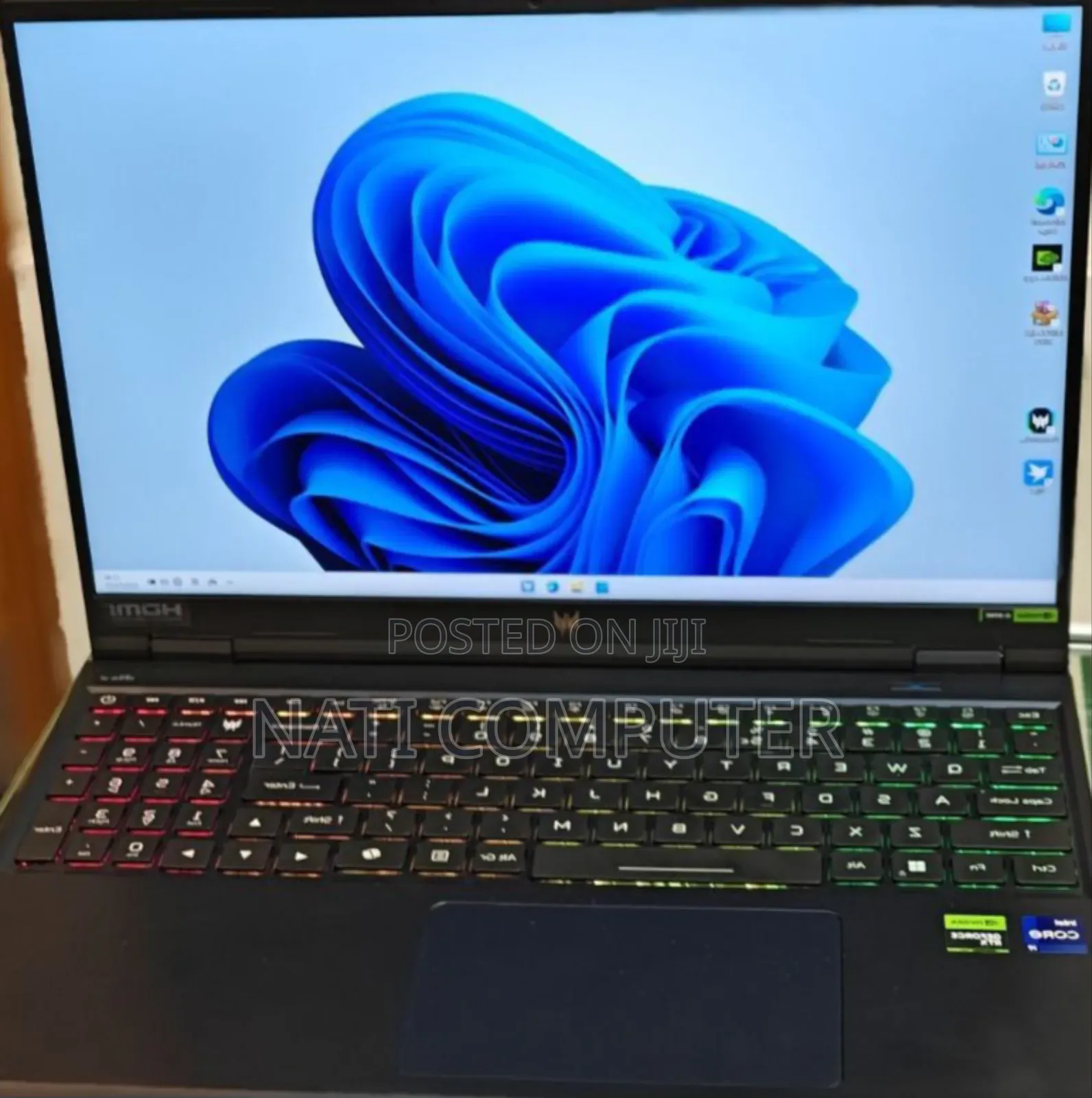 New Laptop Acer Predator Helios Neo 16 16GB Intel Core I9 SSD 1T