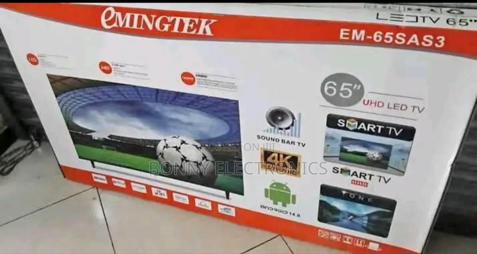 Emingtek 65" Smart Tv