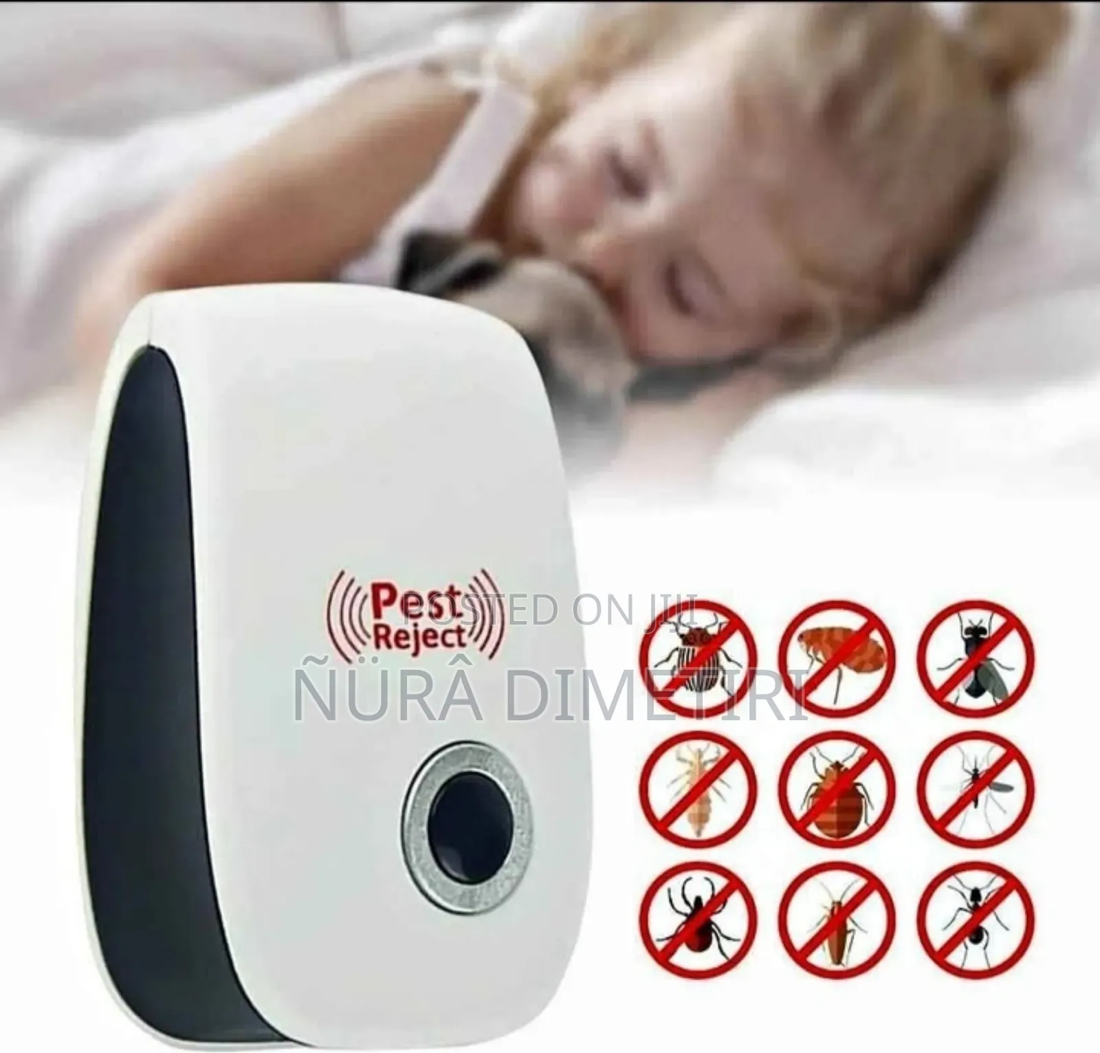 የአይጥ እና በረሮ ማጥፊያ Ultra Sonic Pest Repeller