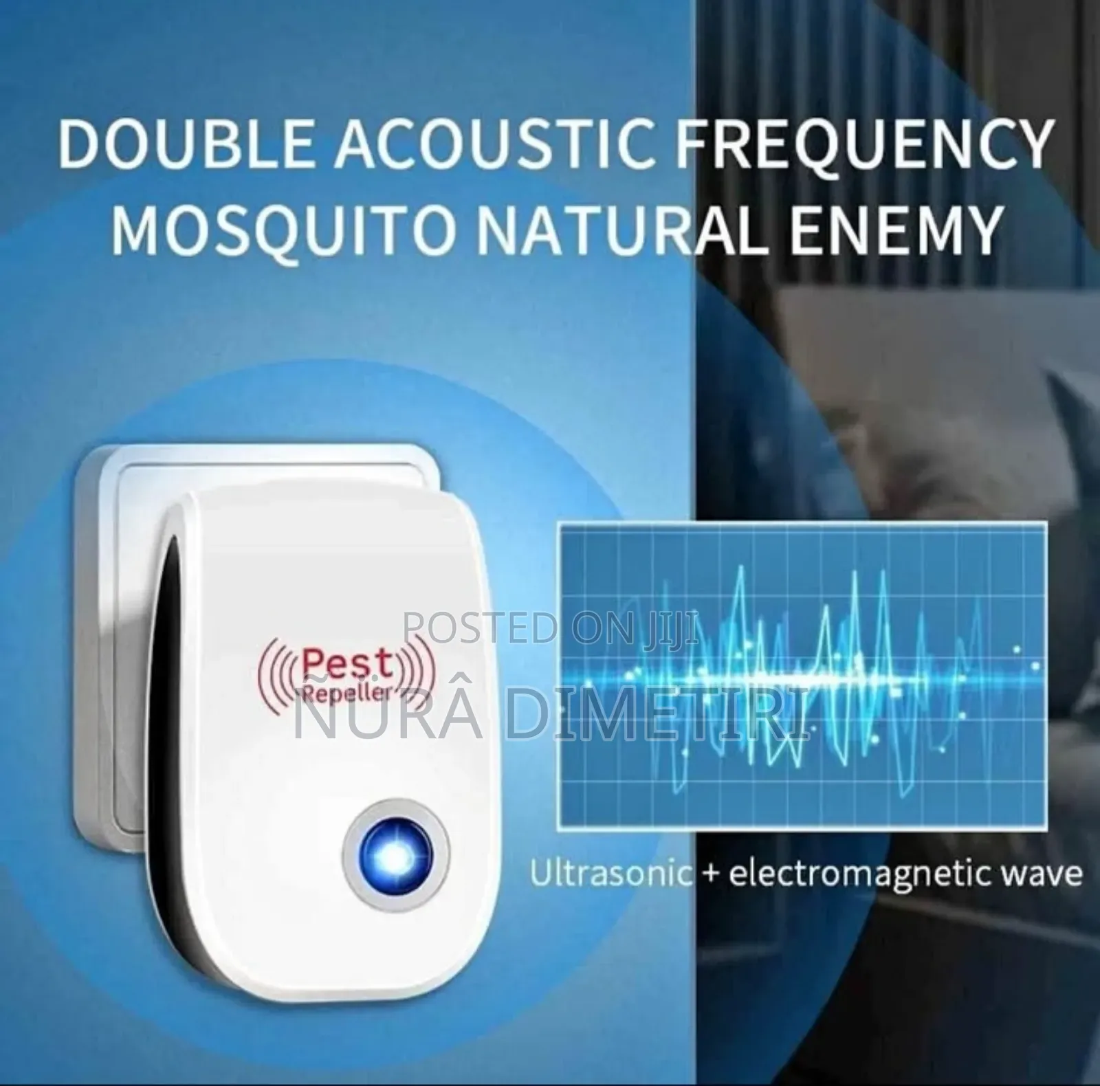 የአይጥ እና በረሮ ማጥፊያ Ultra Sonic Pest Repeller