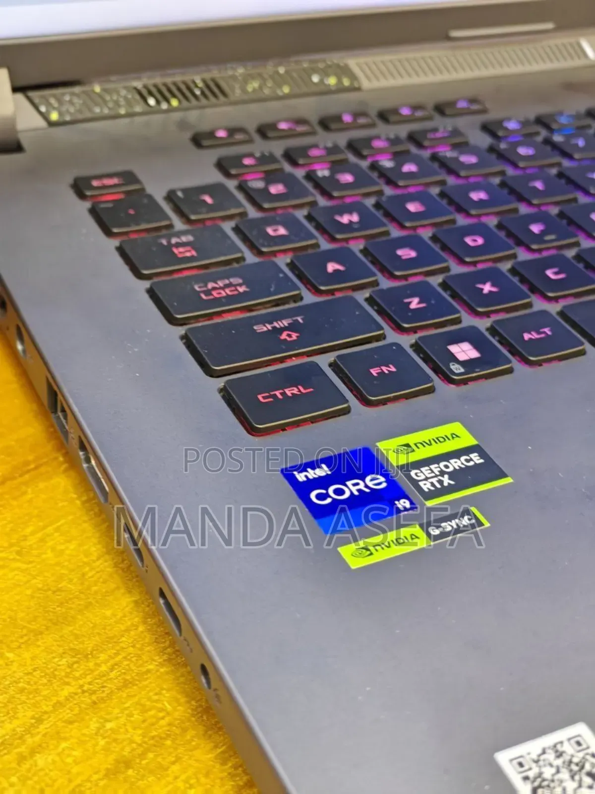 New Laptop Asus ROG Strix G16 G614 32GB Intel Core I9 SSD 1T