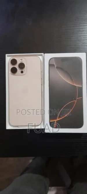 New Apple iPhone 16 Pro Max 256 GB Gold