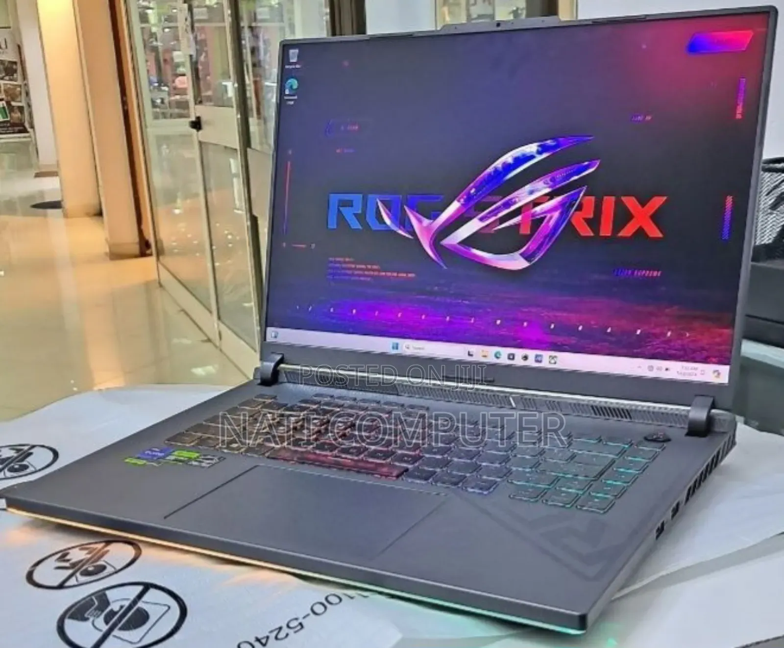 New Laptop Asus ROG Strix G16 G614 16GB Intel Core I9 SSD 1T