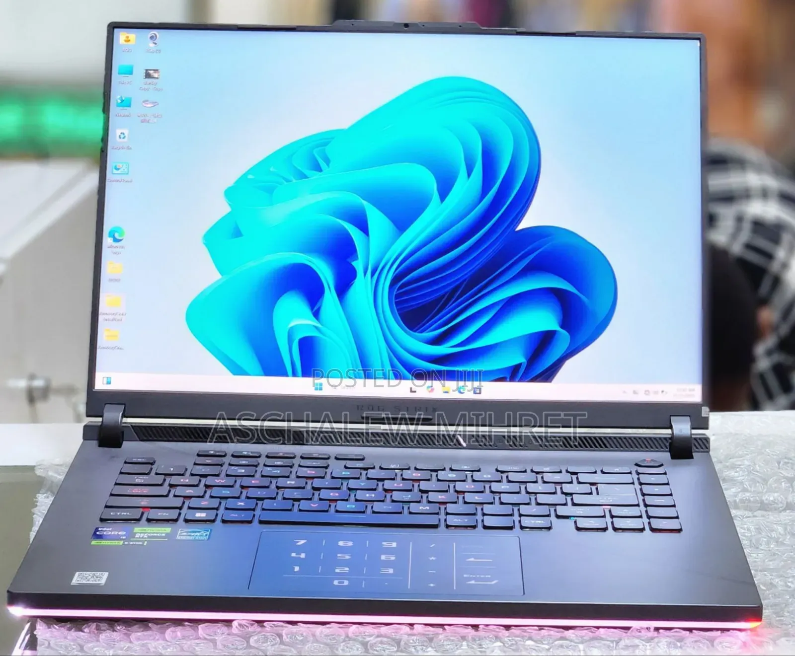 New Laptop Asus ROG Strix G16 G614 16GB Intel Core I9 SSD 1T