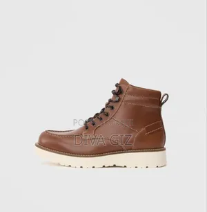 Photo - Tommy Hilfiger Lace-Up Ankle Boots - Cognac 29,900 Birr