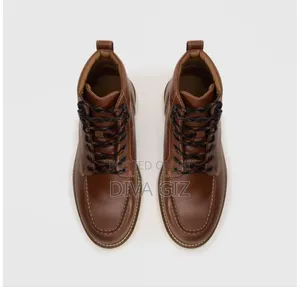 Tommy Hilfiger Lace-Up Ankle Boots - Cognac 29,900 Birr