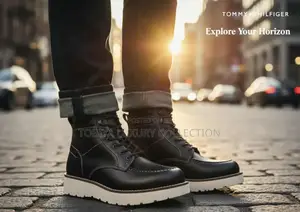 Tommy Hilfiger
Lace-Up Ankle Boots - Black
28,000 Birr