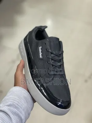 Timberland Men's Black Textured Shoes