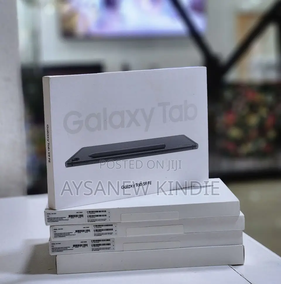 New Samsung Galaxy Tab S9 FE 128 GB Black