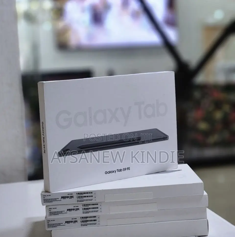 New Samsung Galaxy Tab S9 FE 128 GB Black