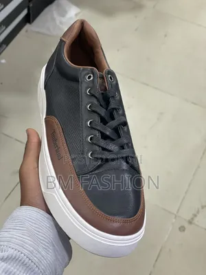 Timberland Men's Black and Brown Casual Shoes