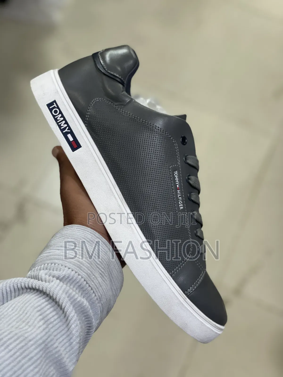 Tommy Hilfiger Men's Grey Casual Shoes