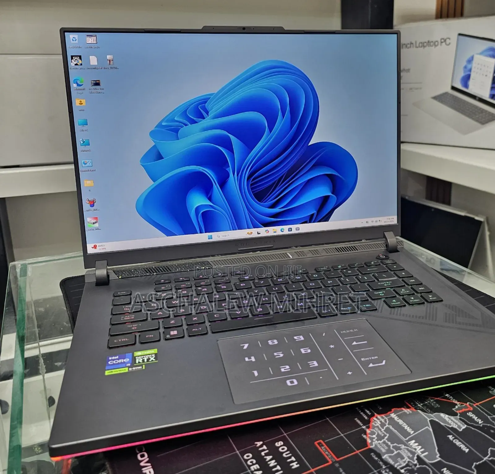 New Laptop Asus ROG Strix G16 G614 16GB Intel Core I9 SSD 1T