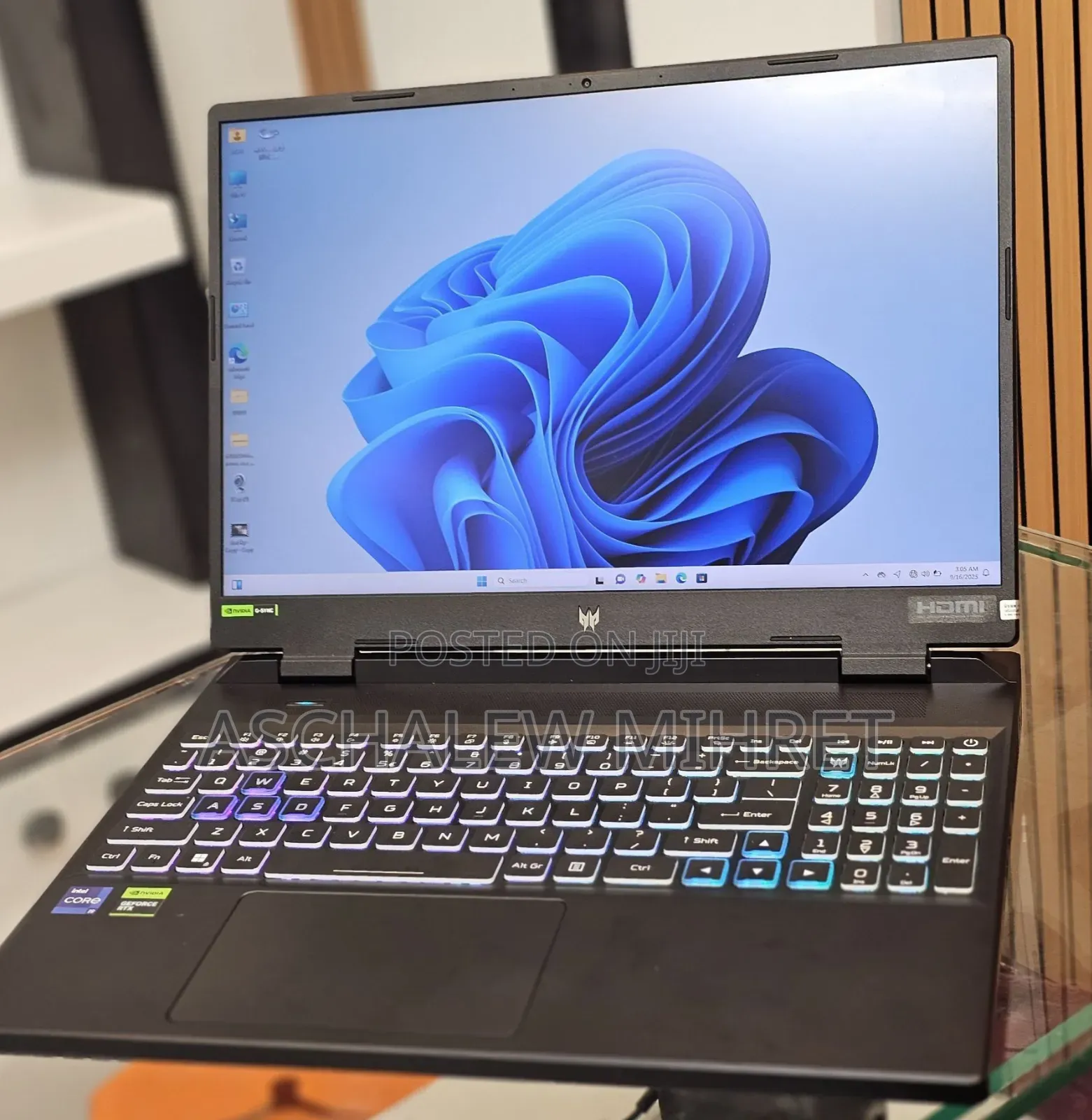 New Laptop Acer Predator Helios Neo 16 16GB Intel Core I9 SSD 1T