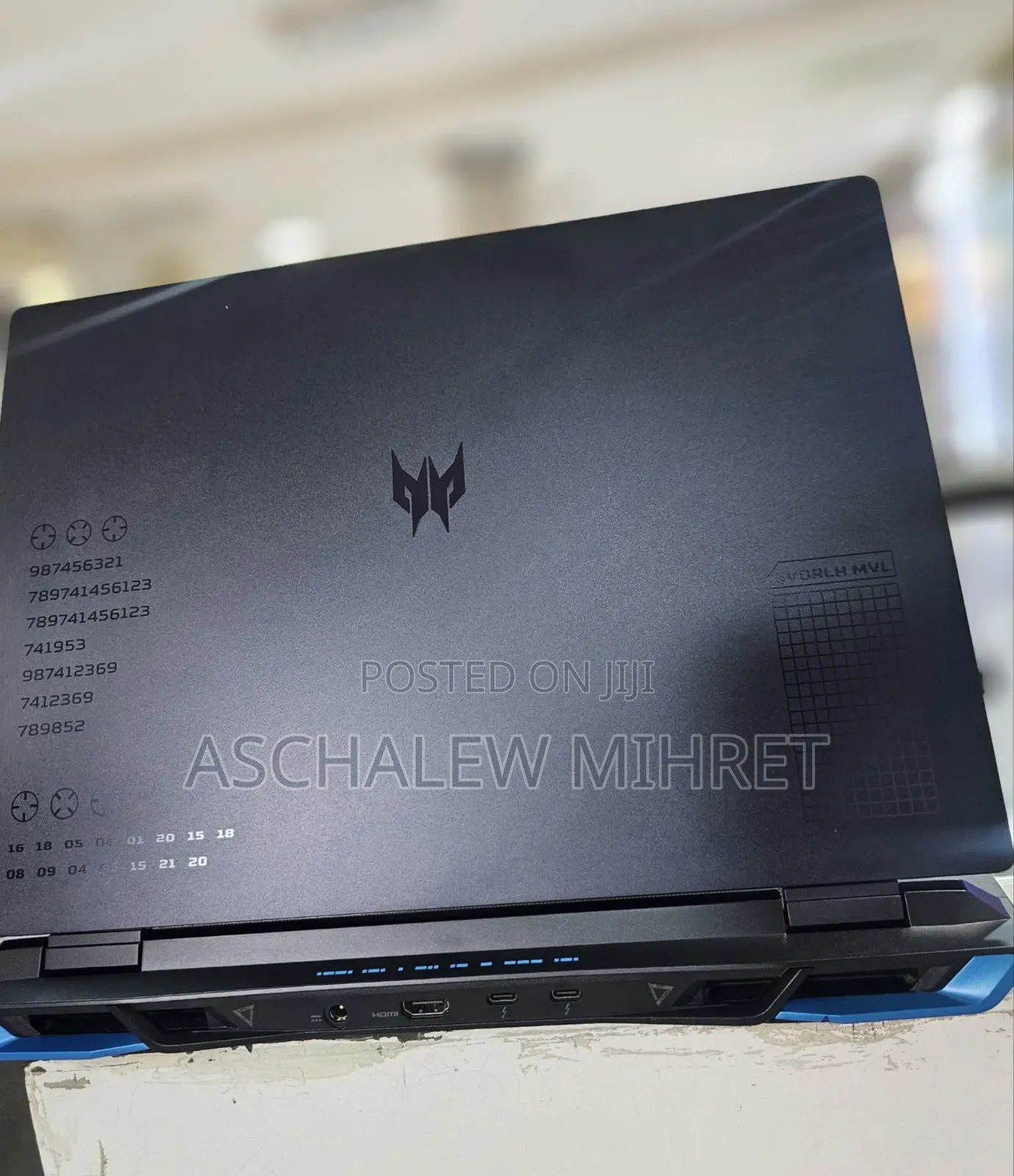 New Laptop Acer Predator Helios Neo 16 16GB Intel Core I9 SSD 1T